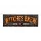 24" Halloween “Witches Brew" Wood Wall Sign